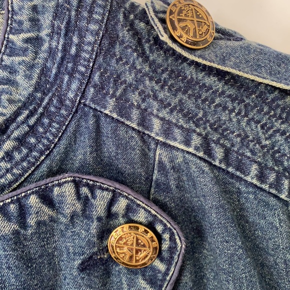 Carole Little Jean Double Breasted Jacket - Picture 4 of 7